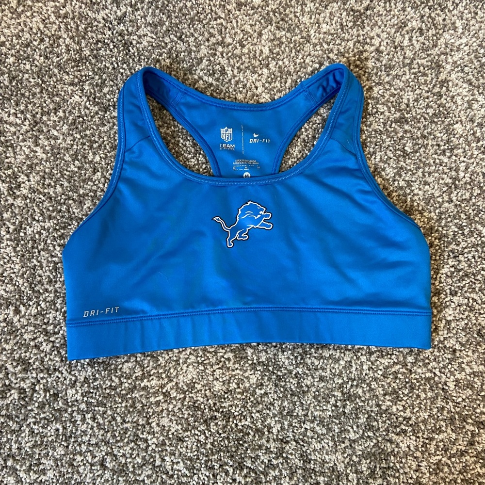 Nike Pro sports bra - NFL Detroit Lions
